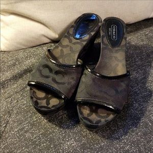 Coach Wedges.